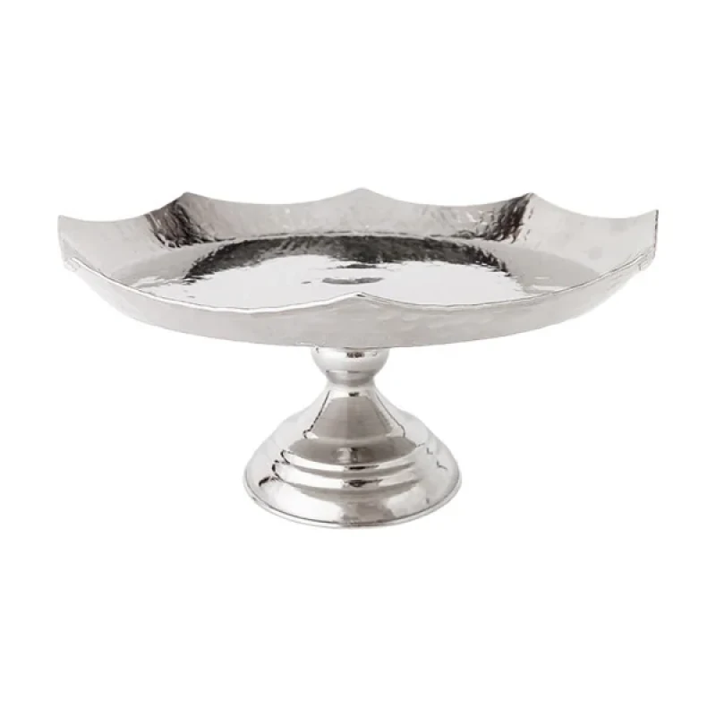شیرینی خوری مسی مدل خورشیدی کروم کد ZH316.3