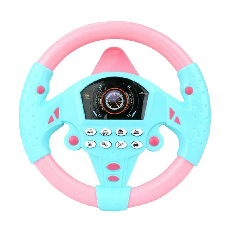 اسباب بازی ناب سل مدل فرمان ماشین داشبوردی موزیکال Musical steering wheel