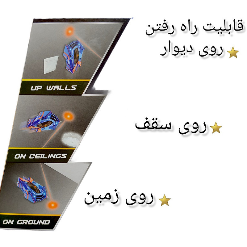 ماشین بازی کنترلی مدل دیوار نورد