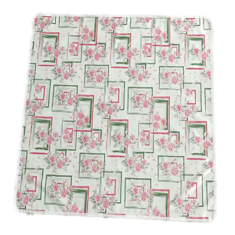سفره 8 نفره مدل آوا طرح 2 رو سایز 140×140 سانتی متر کد 05