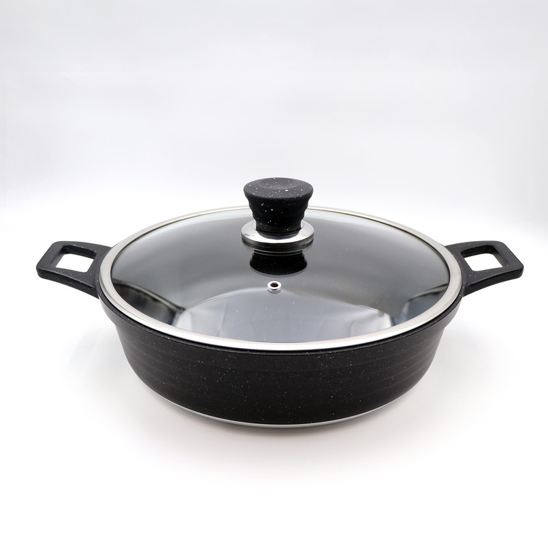 سرویس قابلمه و تابه گرانیتی 17 پارچه نیولایف مدل AFRA-6317