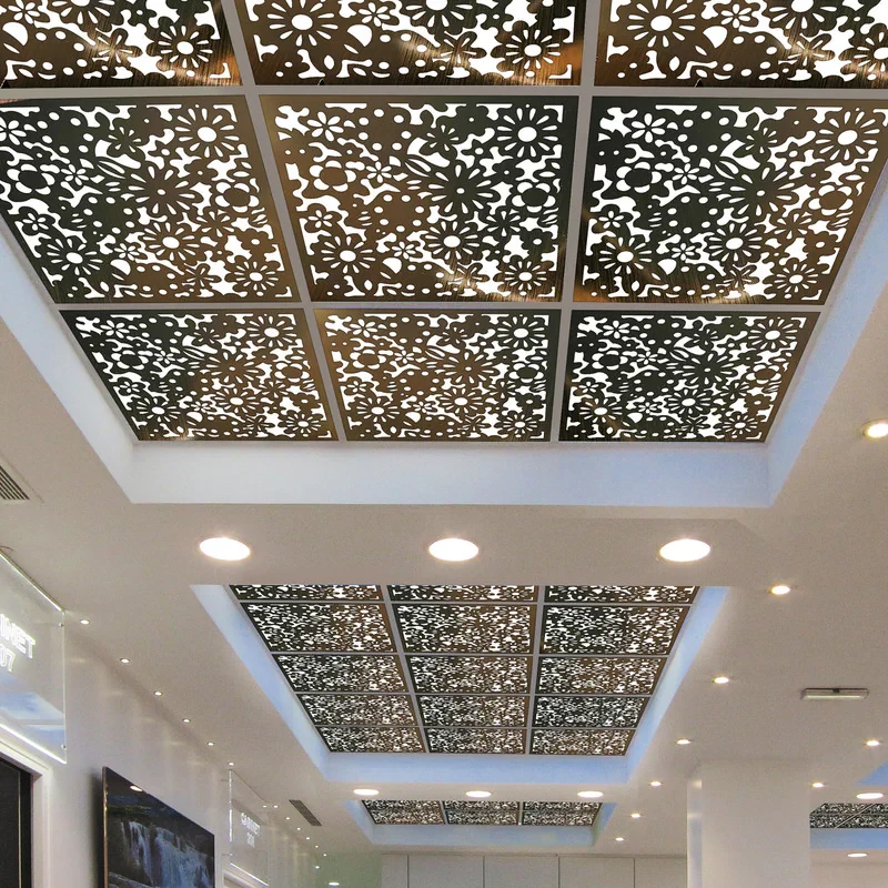 تایل سقفی آسمان مجازی بنی دکو مدل MC19 سایز 60x60 سانتی متر