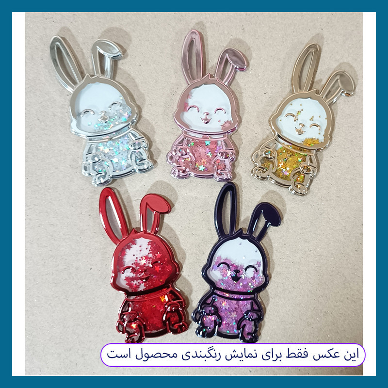 استیکر تزئینی موبایل و تبلت دراگون قاب مدل خرگوش