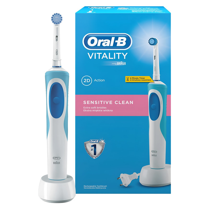 مسواک برقی اورال-بی مدل D12.513S Vitality Sensitive Clean