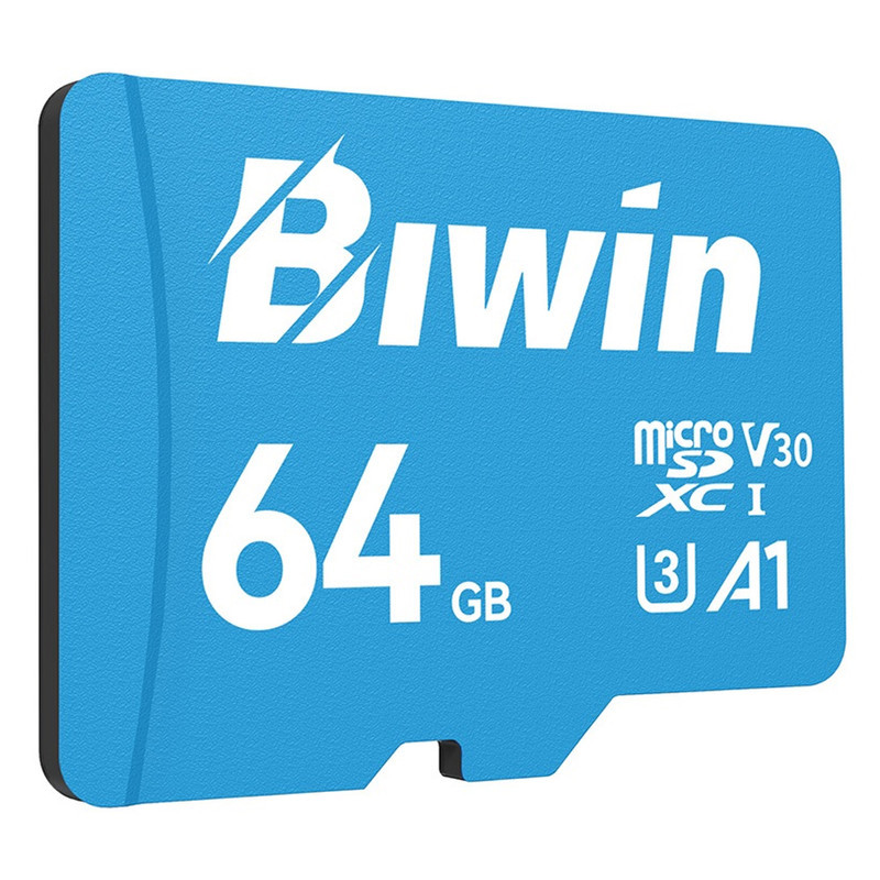 کارت حافظه microSDXC بیوین مدل MS100 کلاس 10 استاندارد UHS-I U3 V30 A1 سرعت 100MBps ظرفیت 64 گیگابایت