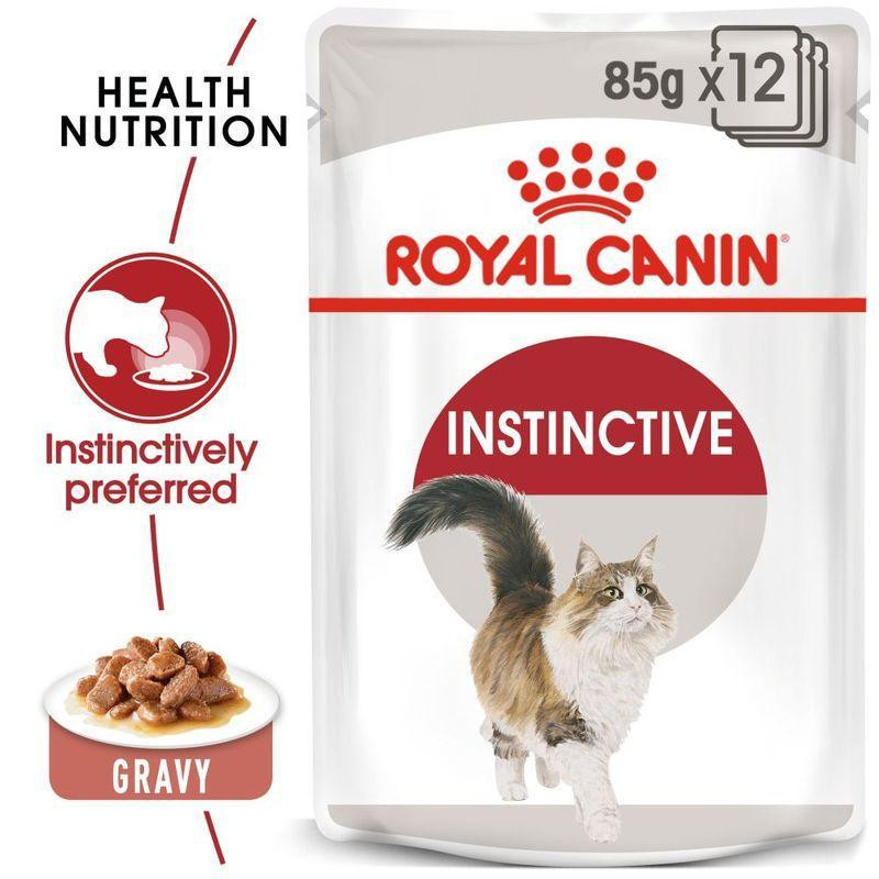 پوچ گربه رویال کنین مدل Instinctive وزن 85 گرم