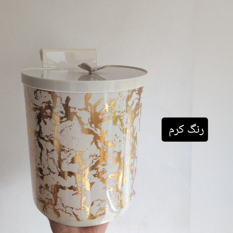 سطل زباله کابینتی مدل ماربل