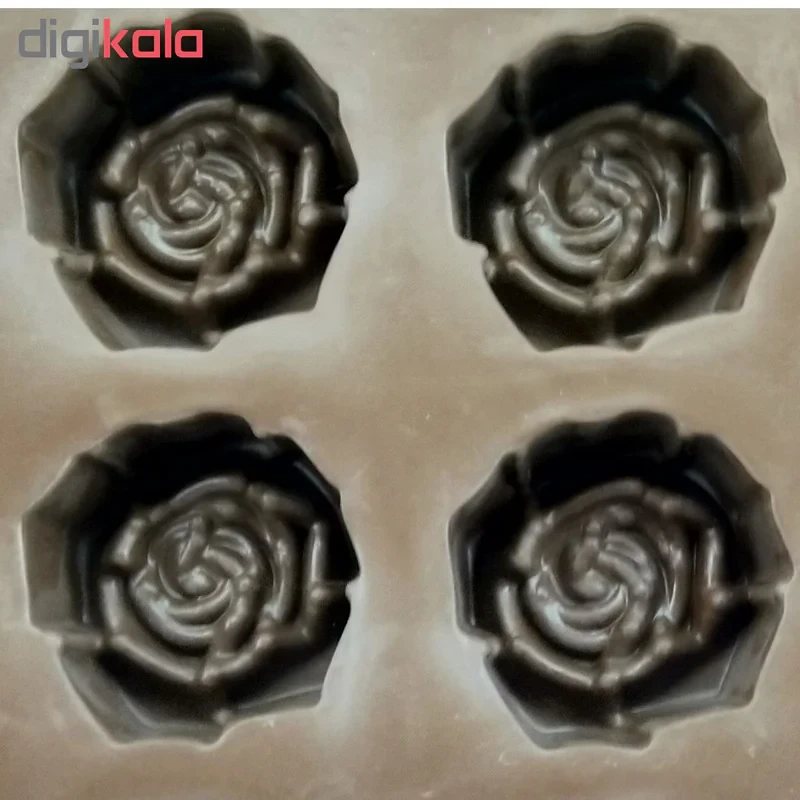 قالب شکلات طرح گل رز کد 718