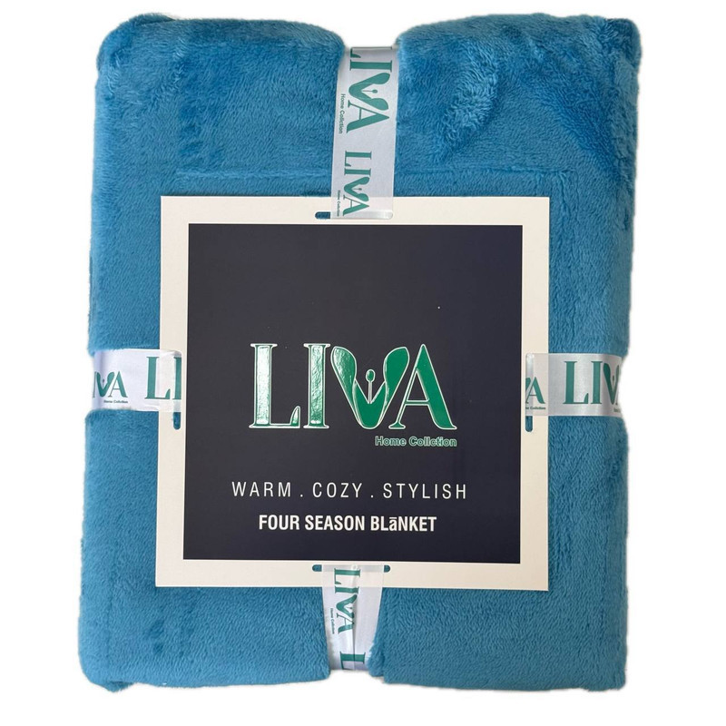 پتو مسافرتی 2 نفره مدل LIVA سایز 220x200 سانتی‌متر