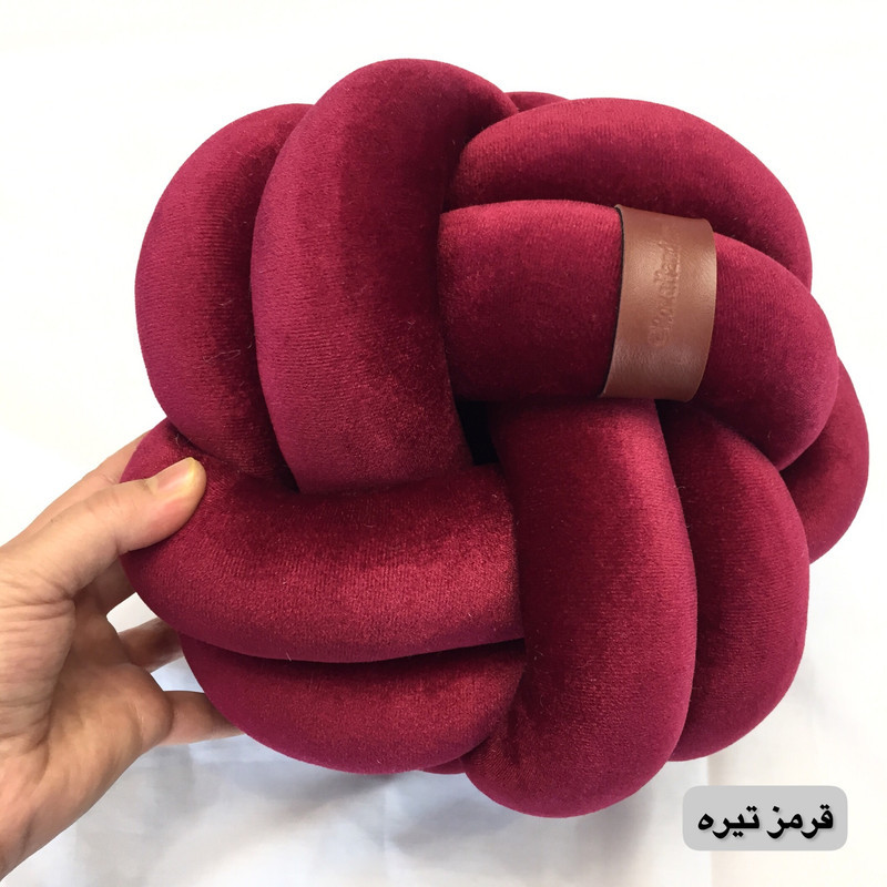 کوسن مدل گره ای مخمل