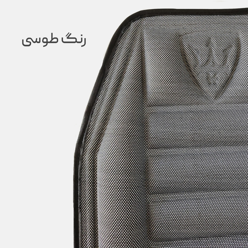 پشتی طبی صندلی خودرو مدل عرقگیر کد B220 مجموعه 2 عددی