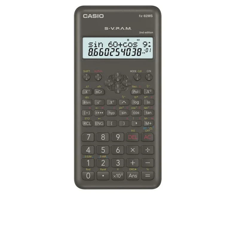 ماشین حساب کاسیو مدل FX-82-MS 2nd edition