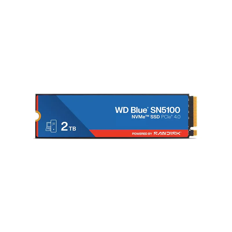 اس اس دی اینترنال PCIe Gen4 x4 وسترن دیجیتال مدل WD Blue SN5100 NVMe ظرفیت 2 ترابایت