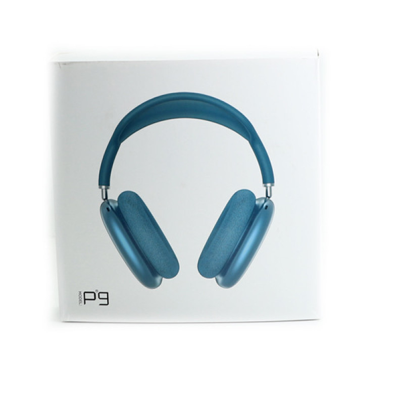 هدفون بلوتوثی مدل P9-950BT بدون قابلیت نویز کنسلینگ، درگاه شارژ USB Type-C، جک 3.5 میلی متری، شیار کارت حافظه، دارای میکروفون داخلی