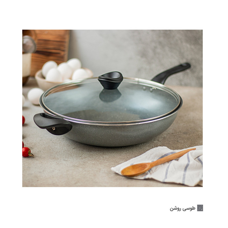 تابه گرانیت تکنو مدل وک سایز 32