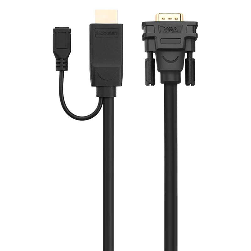 کابل تبدیل HDMI به micro USB  VGA یوگرین مدل MM101-30449 طول 1.5 متر