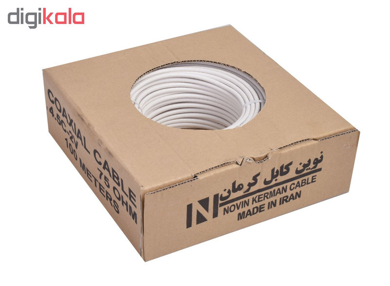 کابل آنتن نوین کابل کرمان مدل KA100 طول 100 متر