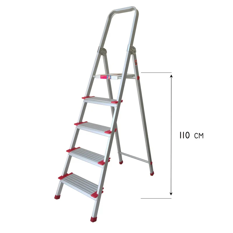 نردبان 5 پله پهن آلوپات مدل STEP5