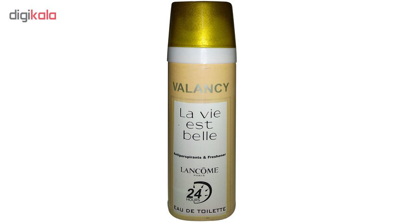اسپری خوشبو کننده بدن زنانه والانسی مدل Lancome حجم 200 میلی لیتر