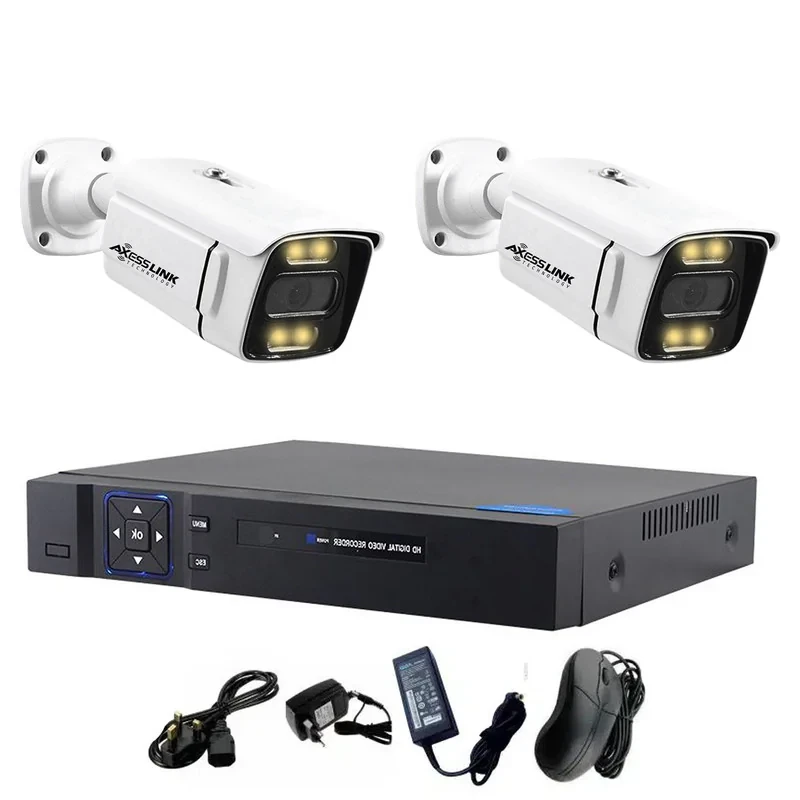 سیستم امنیتی مدل   AHD - PACKAGE WARM 02 AXESSLINK مجموعه 2 عددی