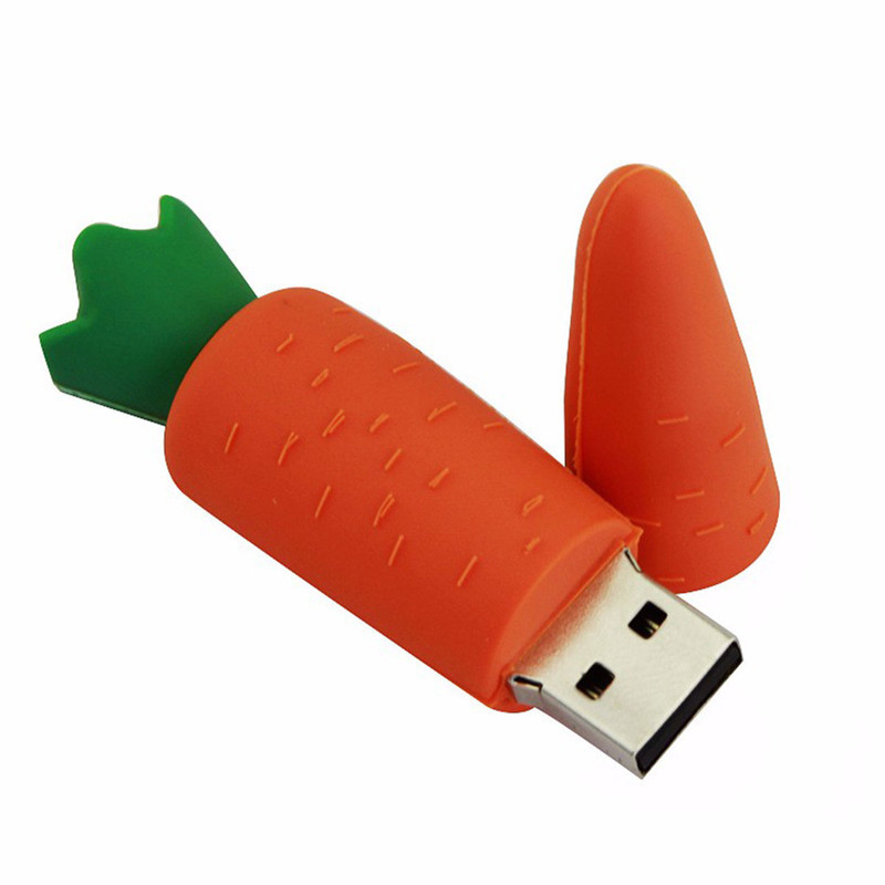 فلش مموری طرح هویج مدل UL-Carrots01 ظرفیت 64 گیگابایت