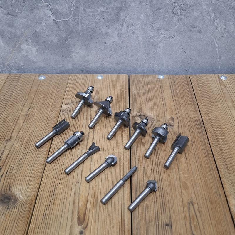 تیغ اوور فرز پلاتینیوم مدل 12PIECE مجموعه 12 عددی