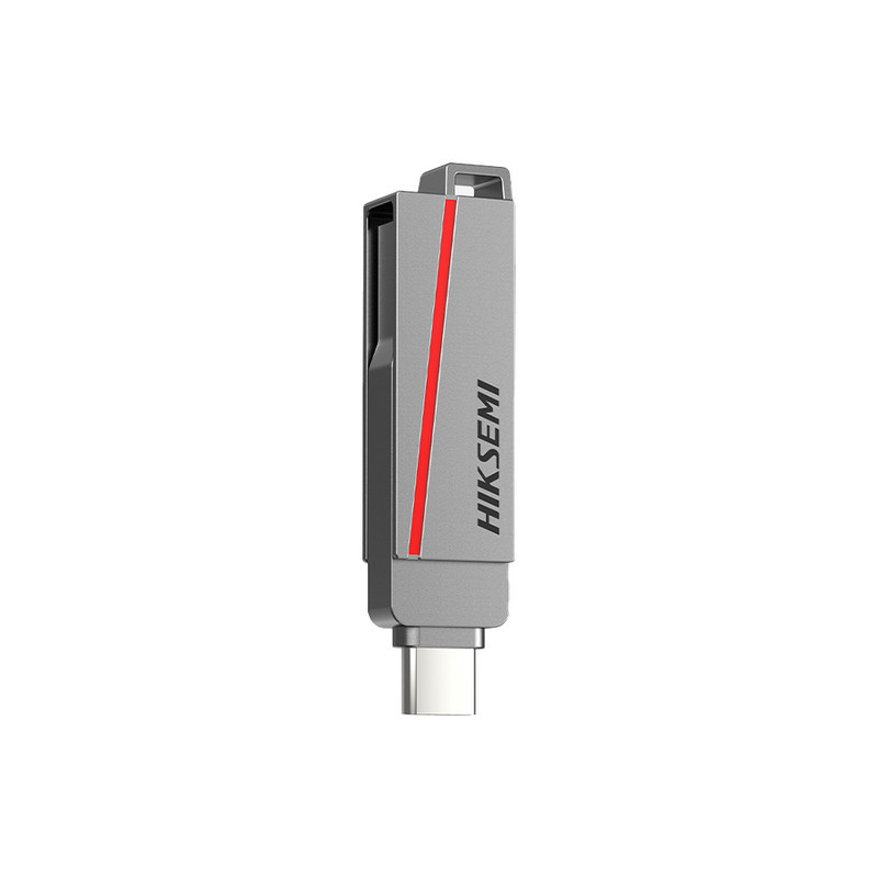 فلش مموری هایک سمی مدل DUAL SLIM E307C ظرفیت 128 گیگابایت با رابط USB 3.2