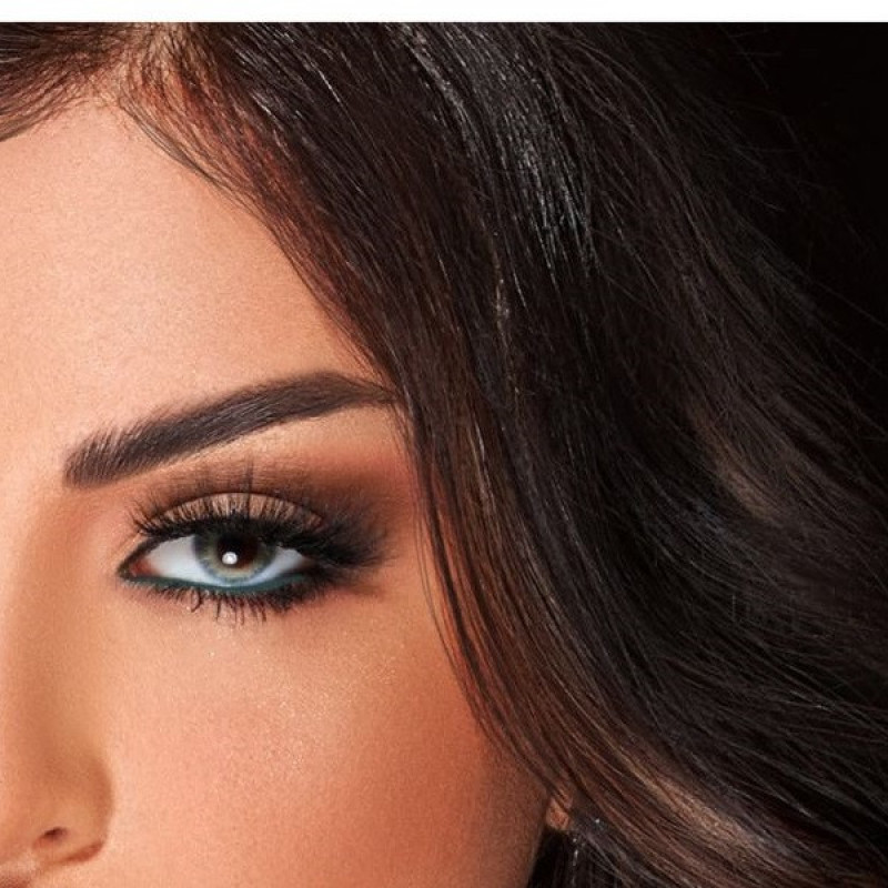 لنز چشم دهب مدل Hawaii کد p4 رنگ آبی سبز