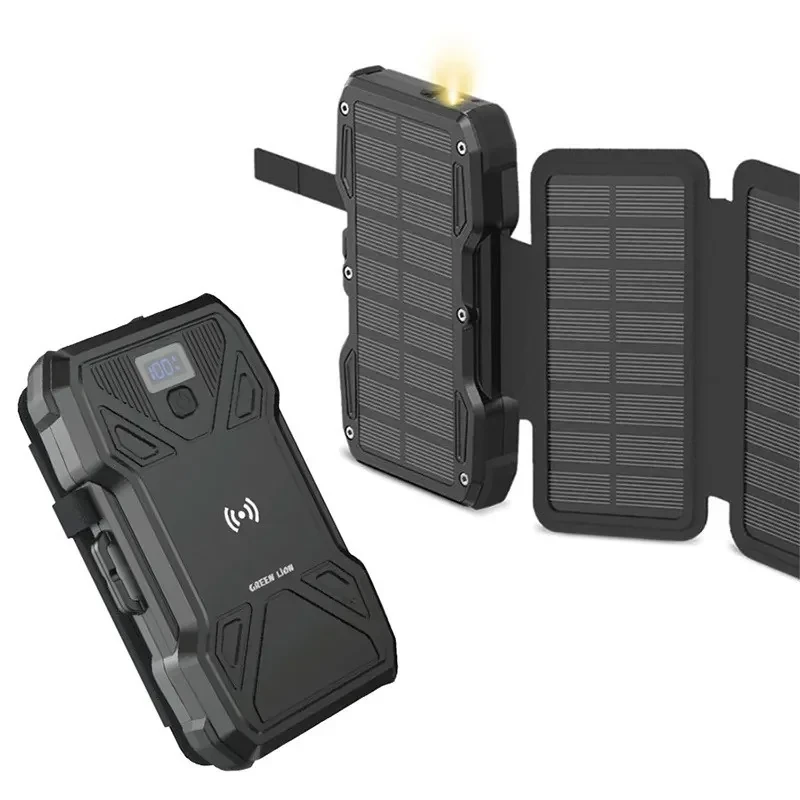 پاوربانک گرین لاین مدل GL-PX27 Solar 5-Panel ظرفیت 20000 میلی‌آمپر ساعت