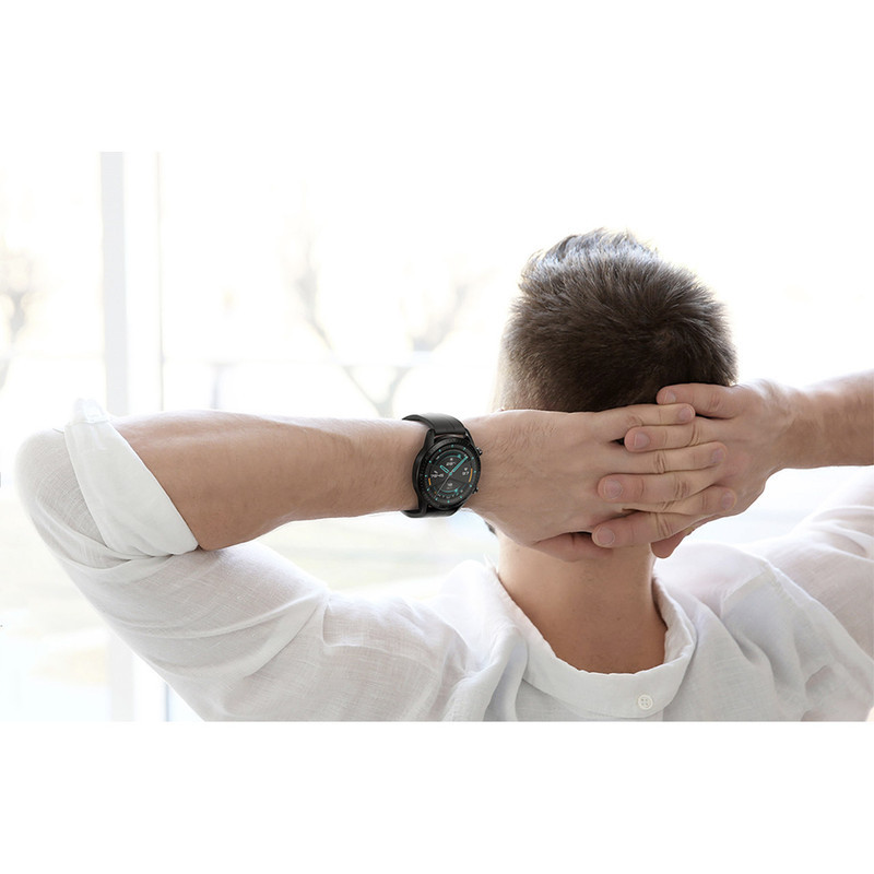 ساعت هوشمند هوآوی مدل WATCH GT 2 LTN-B19 46 mm بند لاستیکی