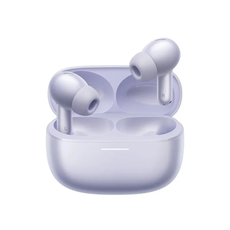 هدفون بلوتوثی شیائومی مدل Redmi Buds 6 Pro با نویز کنسلینگ فعال (ANC)، نویز کنسلینگ میکروفون (ENC)، درگاه شارژ USB Type-C، قابلیت اتصال همزمان به دو دستگاه، مقاوم در برابر گرد و غبار