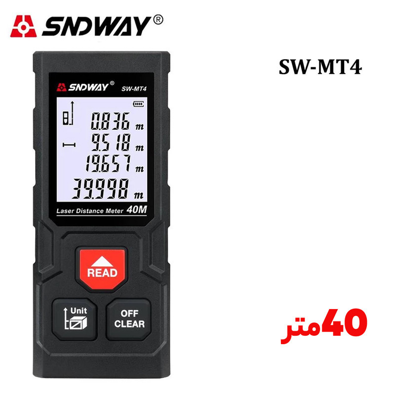 متر لیزری سندوی مدل SNDWAY SW-MT4