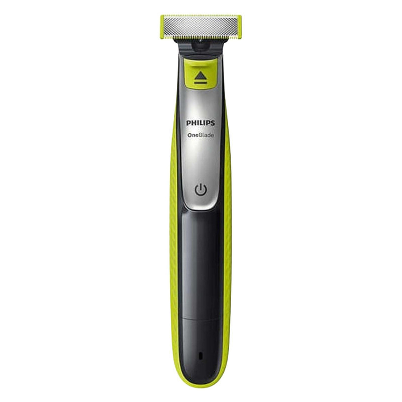 ماشین اصلاح موی صورت و بدن شارژی فیلیپس مدل QP283460 با فناوری OneBlade، ضد آب، تیغه استیل ضد زنگ، خط زن و حجم زن، همراه با 2 تیغه یدک، شارژ 240 دقیقه و زمان استفاده 60 دقیقه