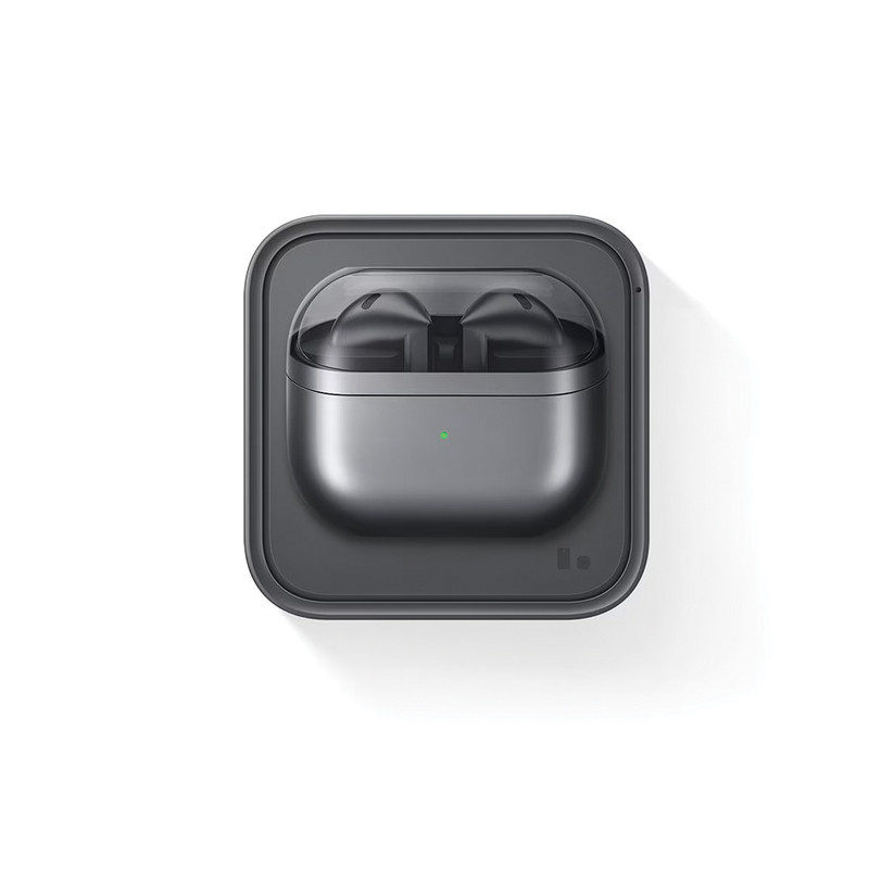 هدفون بلوتوثی سامسونگ مدل Galaxy Buds3 با نویز کنسلینگ فعال (ANC)، نویز کنسلینگ میکروفون (ENC)، درگاه شارژ USB Type-C، با قابلیت اتصال به چند دستگاه، دارای قابلیت صدای 360 درجه، Galaxy AI، میکروفون سه گانه، پشتیبانی از فرمان لمسی، ضد آب و گرد و غبار