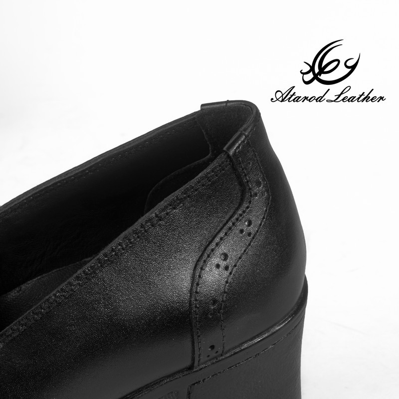 کفش زنانه چرم عطارد مدل  طبی چرم طبیعی کد SH71