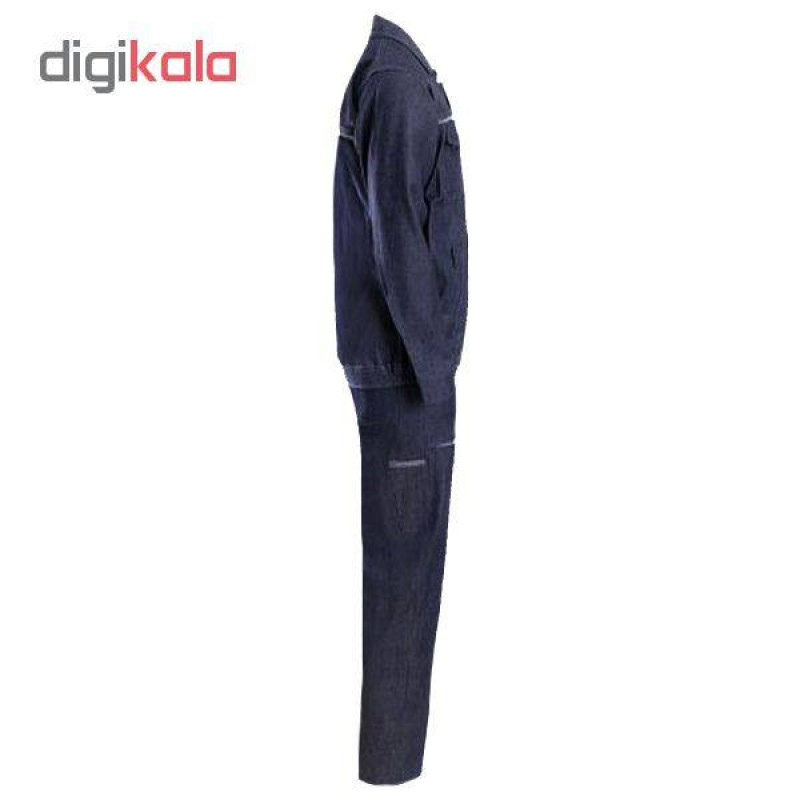 لباس کار مدل بادگیر خز دار ضد آب کد 6059