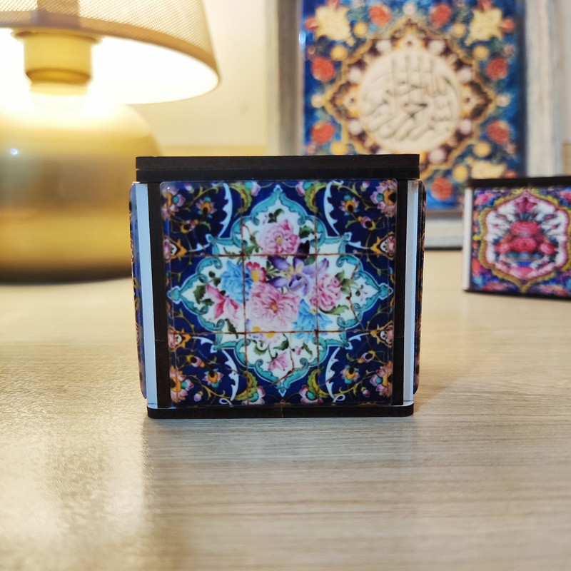 جاشمعی مدل چوب و کاشی طرح kh کد 1