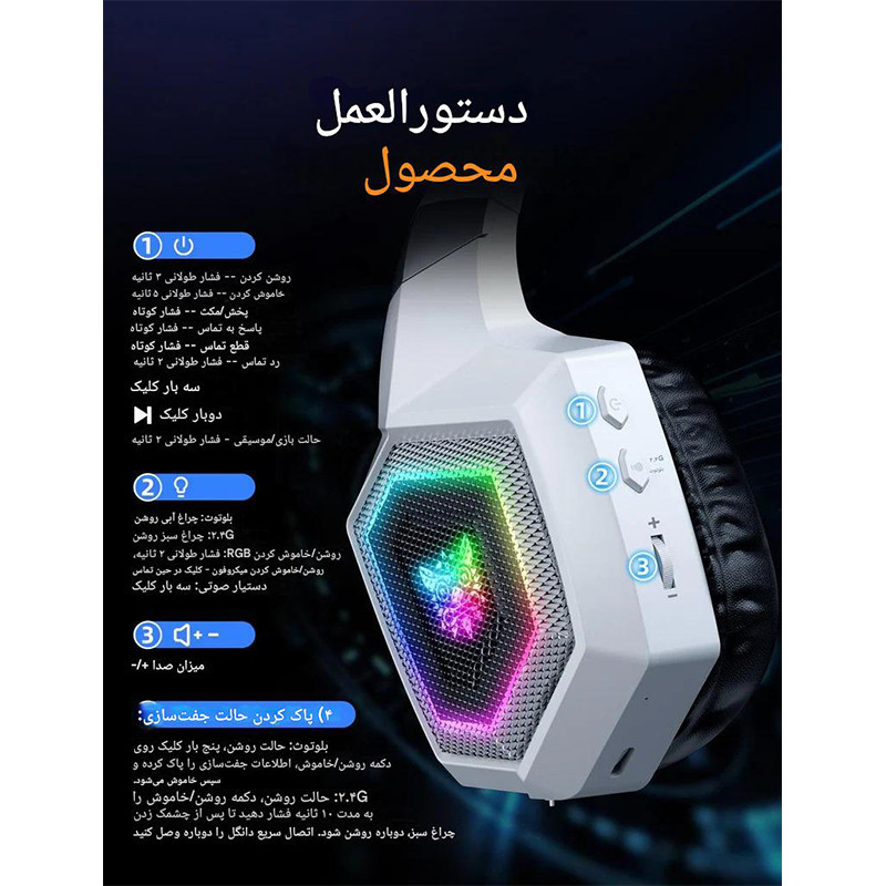 هدست بی سیم اونیکوما مدل GT806