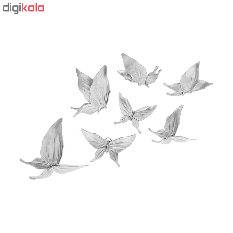 دیوارکوب لوتوس طرح پروانه کد P01 مجموعه 7 عددی