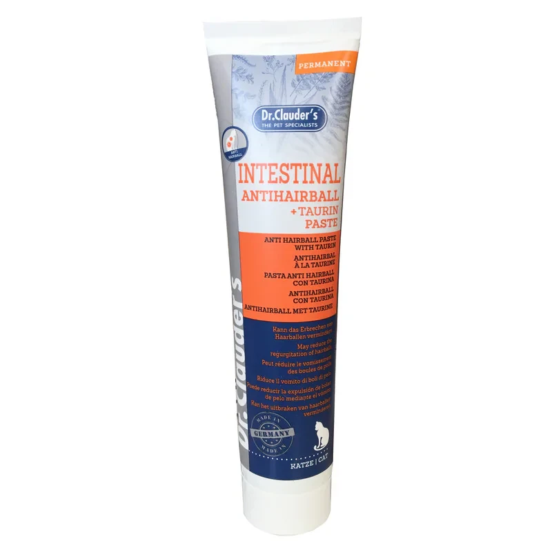 خمیر مالت گربه دکتر کلادرز مدل Anti Hairball +Taurin وزن 100گرم