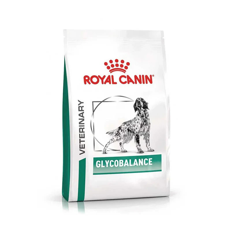 غذای خشک سگ رویال کنین مدل Veterinary Diet Glycobalance مناسب کنترل قند خون طعم مرغ وزن 1.5 کیلوگرم