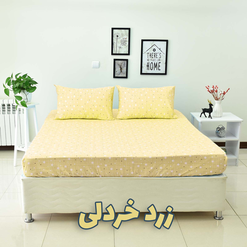 سرویس ملحفه بومرنگ مدل Aseman-160 دونفره 3 تکه