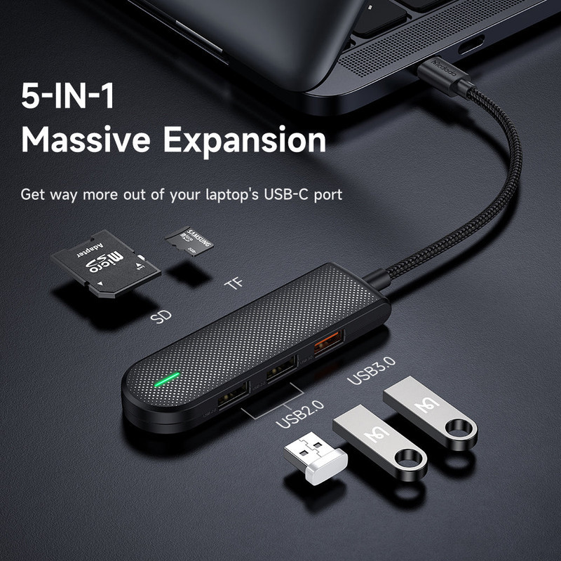 هاب 5 پورت USB-C مک دودو مدل HU1430