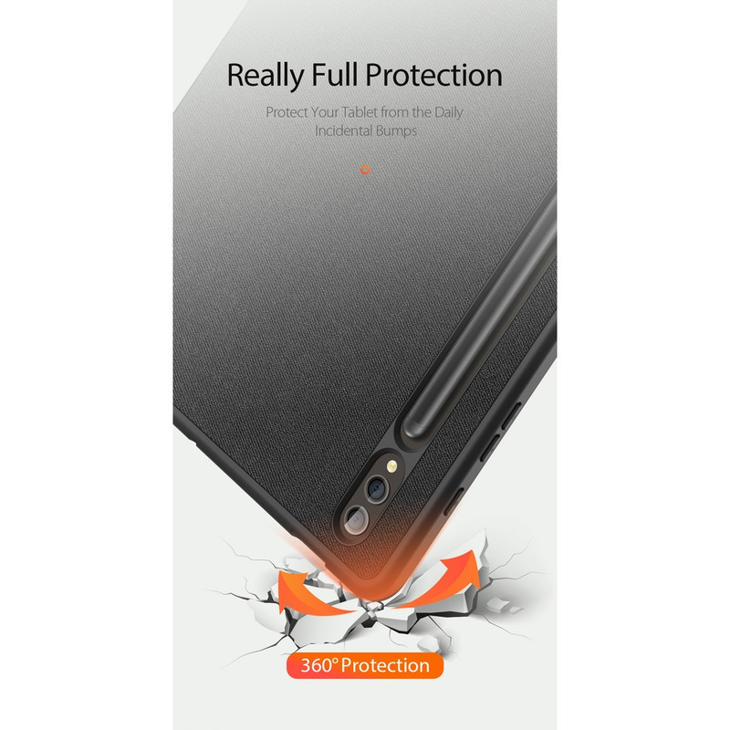 کیف کلاسوری بادیگارد مدل Domo مناسب برای تبلت سامسونگ Galaxy Tab S10 Plus
