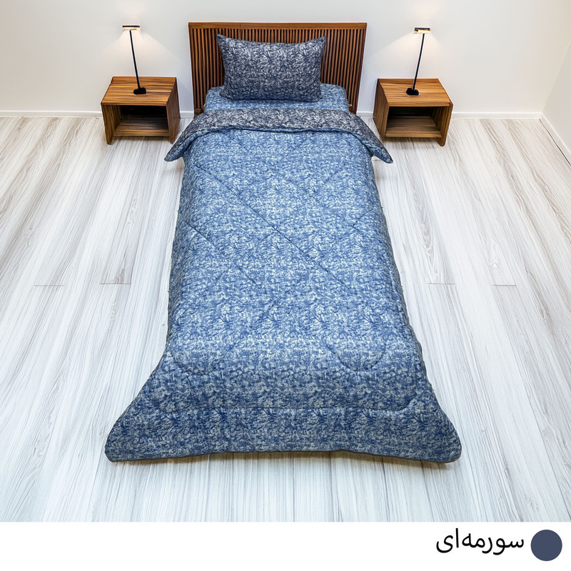 سرویس خواب تک نفره 3 تکه مانیکاهوم مدل پتینه پلاس