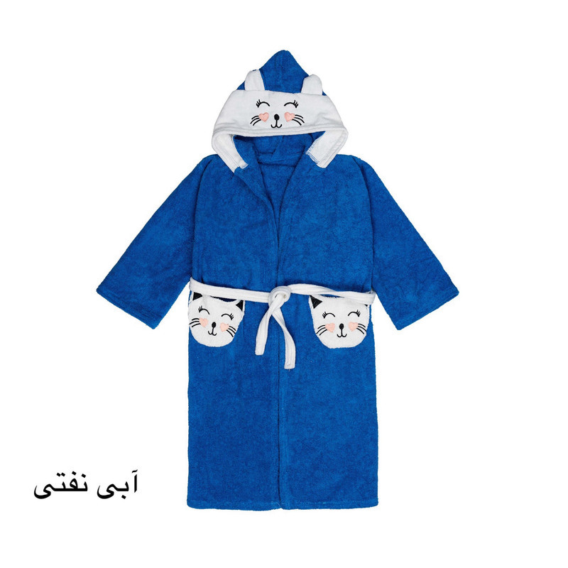 حوله پالتویی کودک و نوزاد هنرمند مدل cat سایز 60