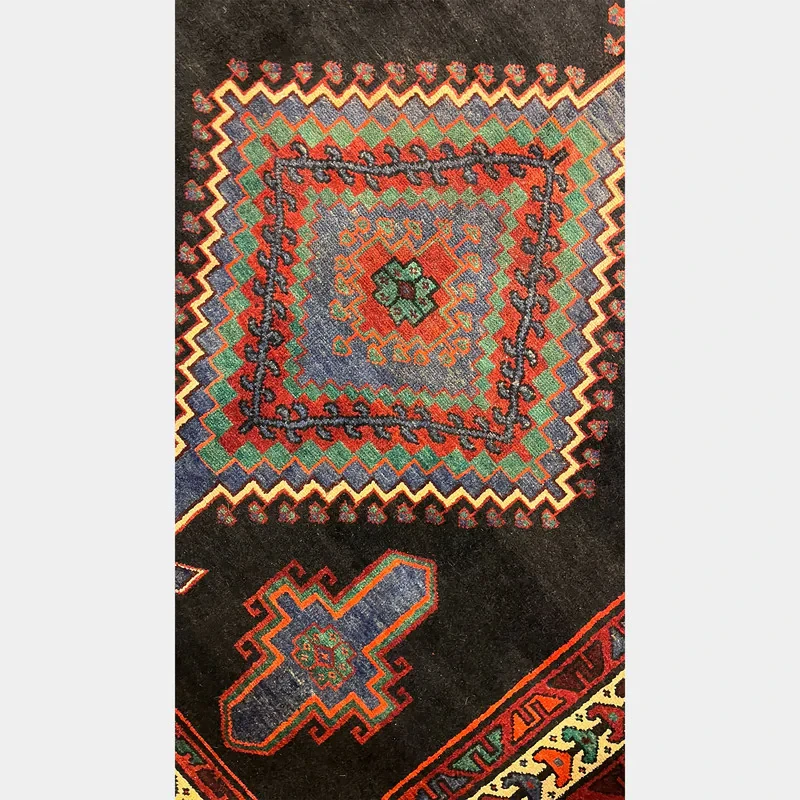 فرش دستباف کناره طول چهار متر مدل بلوچ کد NKP.RJ14