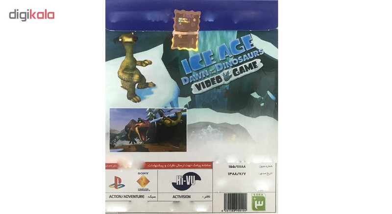 بازی ice age 3 مخصوص ps2