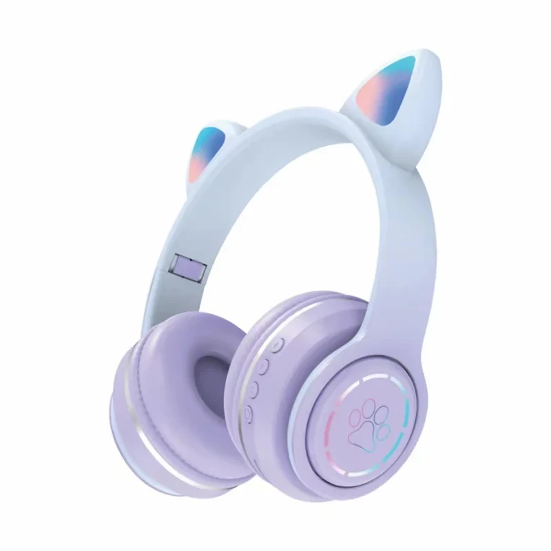 هدفون بی سیم طرح گربه ای مدل RKD97