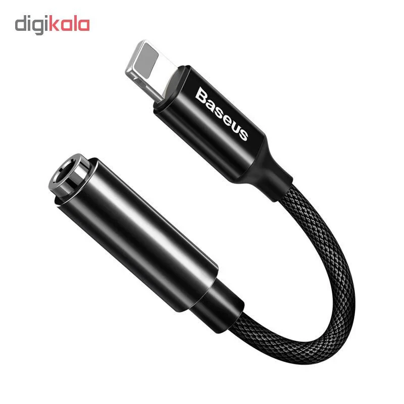 مبدل لایتنینگ به جک 3.5 میلی متری باسئوس مدل L 3.5